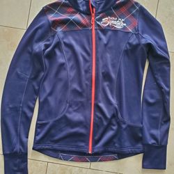 New Womens Red Bull Navy/Red Lightweight Jacket Size M