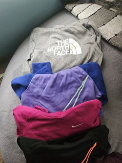Nike And North Face Hoodies