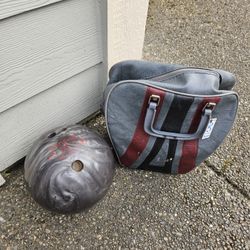 Brunswick 12lb Bowling Ball With Case