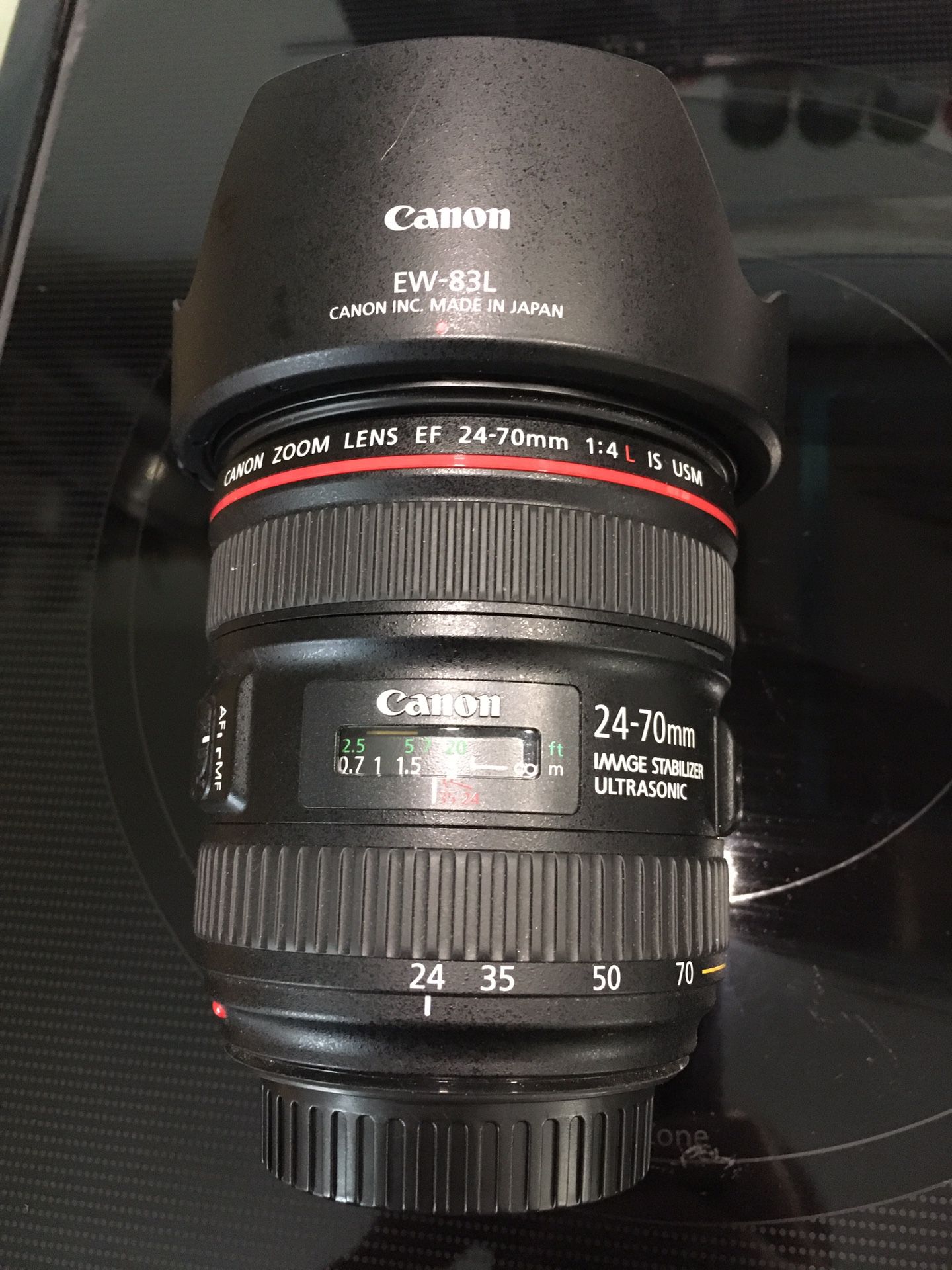 Canon 24-70mm F4 L IS USM lens