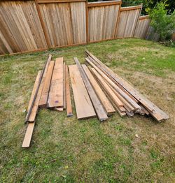Wood boards-cull construction.