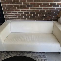IKEA FLippan Loveseat (White)