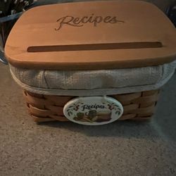 Longaberger Recipe Basket 
