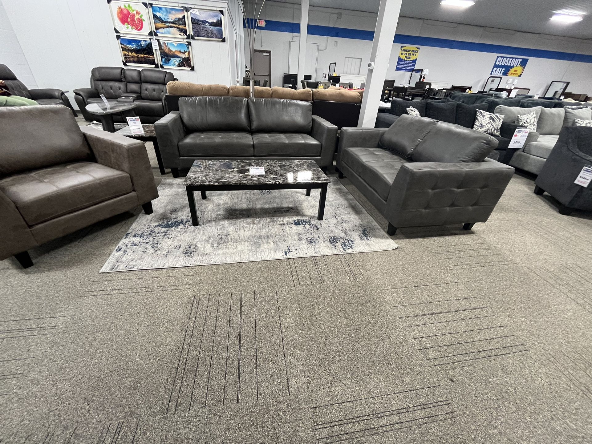 New Arrival Sofa And Loveseat Set!