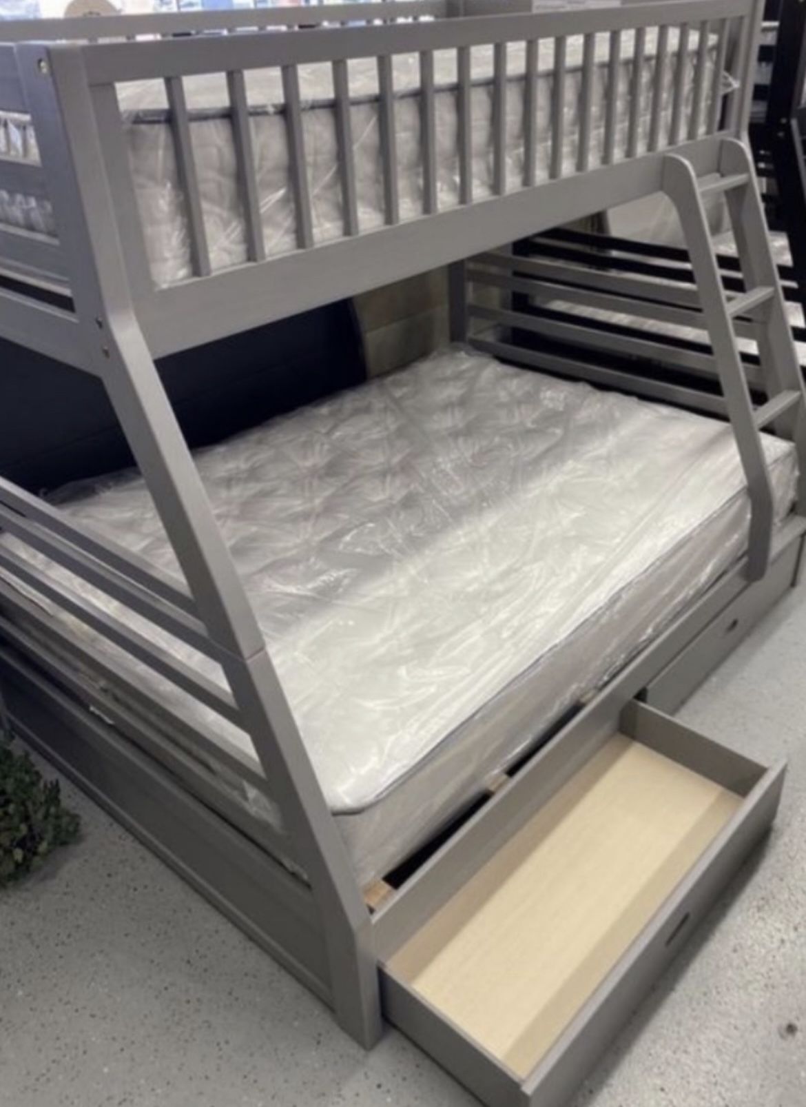 Furniture, mattress, boxspring, bunk, bed, chest dresser, mirror, nightstand, bedframe