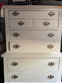 Solid wood dresser