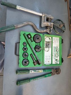 Greenlee electrical tools