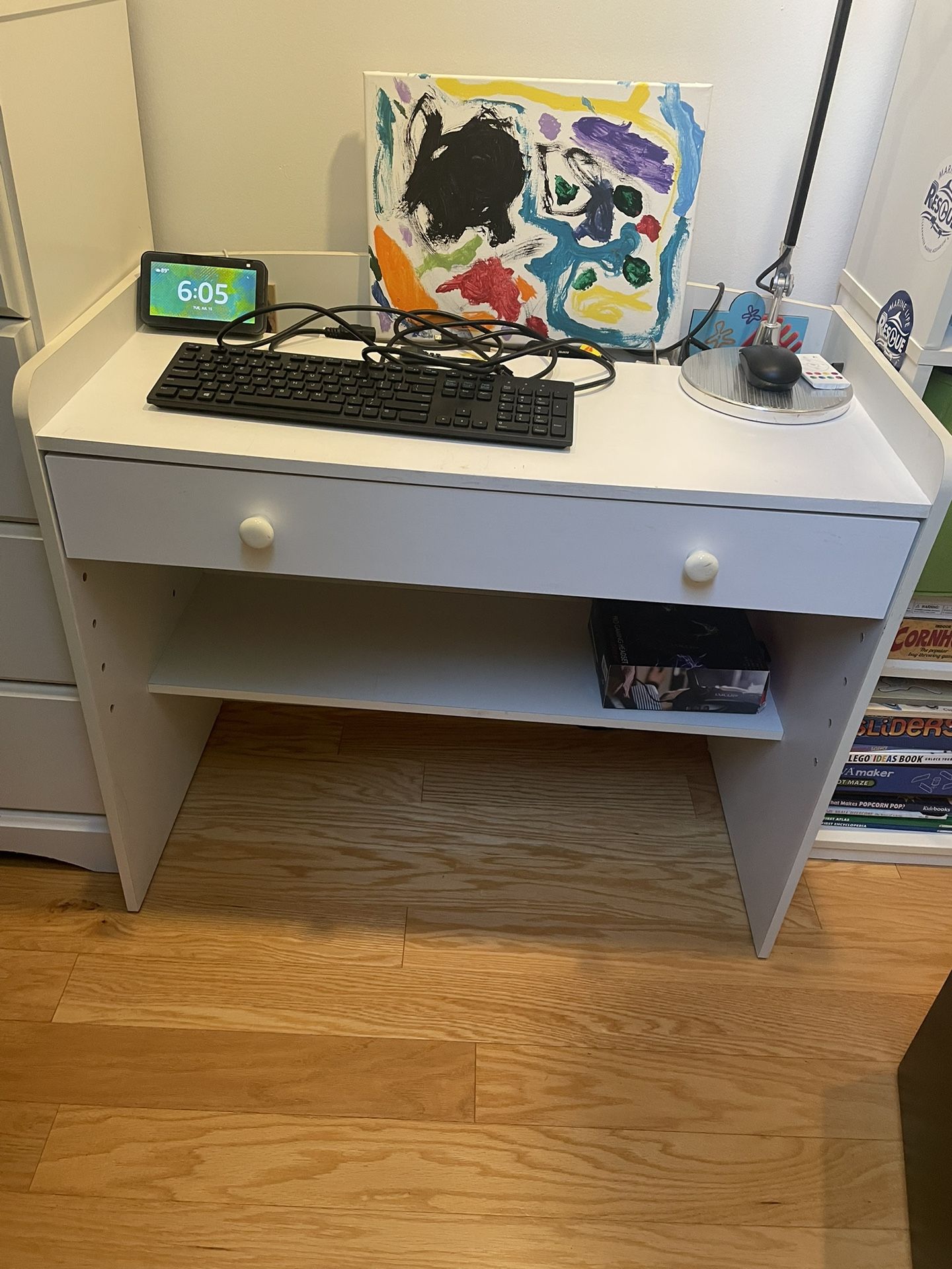 White Desk