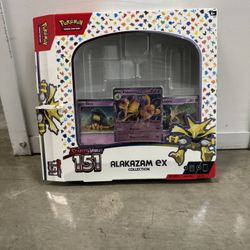 Pokémon Pokemon 151 Alakazam EX Collection Promo Cards (No Packs)
