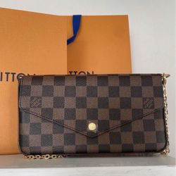 Felicie Pochette Damier Ebene