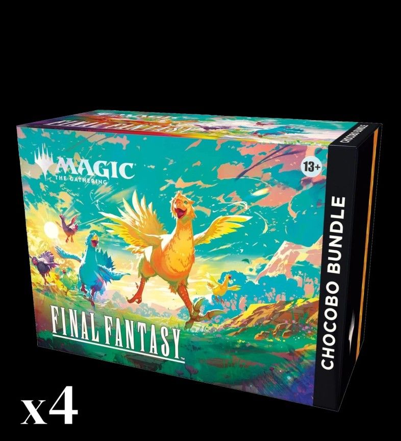 MAGIC THE GATHERING Final Fantasy Chocobo Bundle x4 BRAND NEW