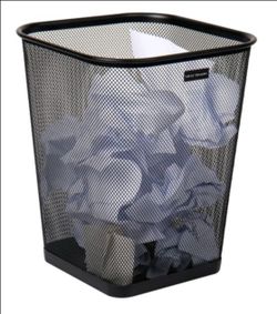 Organizador de Escritorio Horizontal/6 Vertical y Canasta de Papel de Desecho