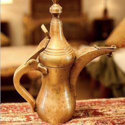 Traditional Arabic Teapot Dallah.