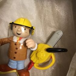 Bob The Builder With Pullable Chainsaw 