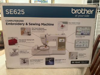 Brother SE625 Computerized Sewing & Embroidery Machine, New in Box