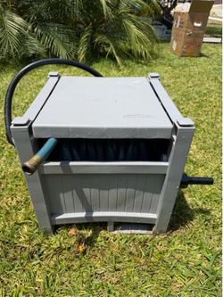 Suncast Hose Reel + 115’ Contractor Grade Hose  m