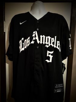 Los Angeles #5 Freddie Freeman Baseball Jersey.