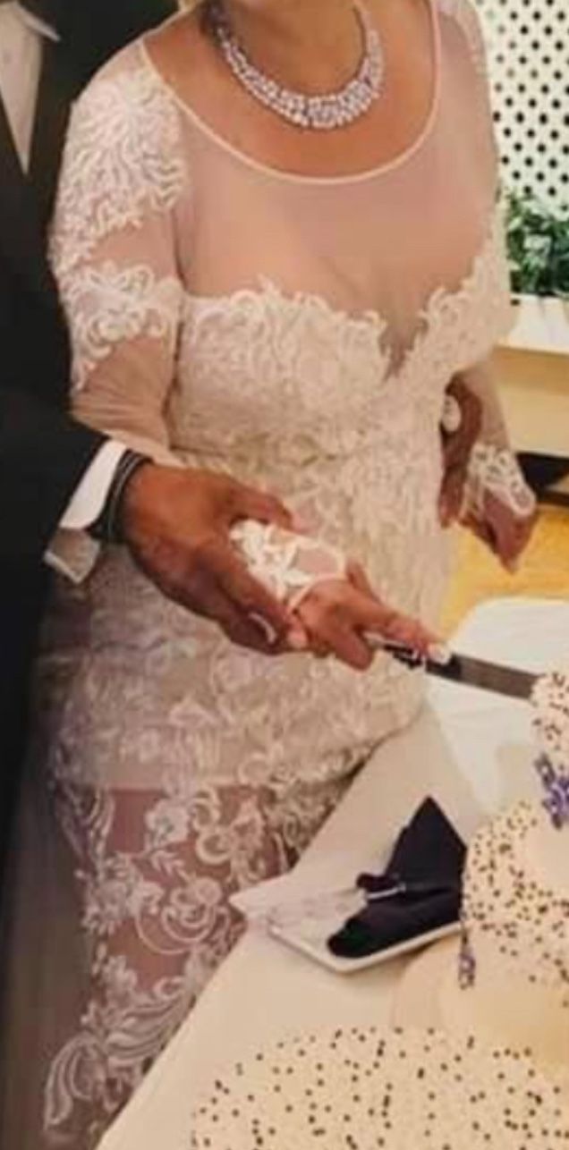 Bride Dress Started At Size 18 Altered To Maybe 16