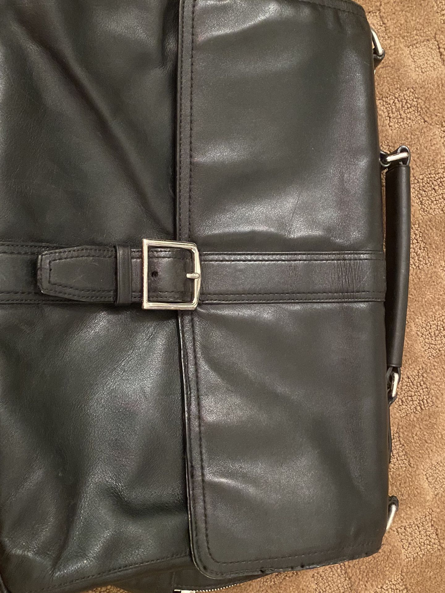Coach Leather Briefcase / Shoulder Bag / Messenger Bag