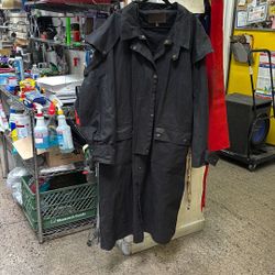 Outback Trading Co. Men’s Long Oilskin Duster Low Rider Duster Western Jacket 