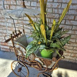 Home/ Porch Decor With  Artificial Plant