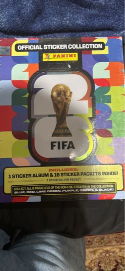 FIFA panini collectors tin with stickers