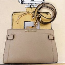 Michael Kors Saffiano Leather Mini Satchel