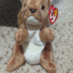 Ty Nuts Squirrel Beanie Baby