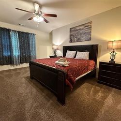 Master Bedroom Set with Bed, Frame, Dresser and Nightstands
