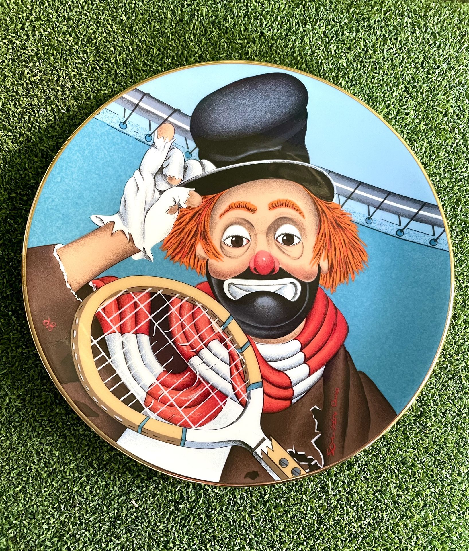 Red Skelton Collectible Plate