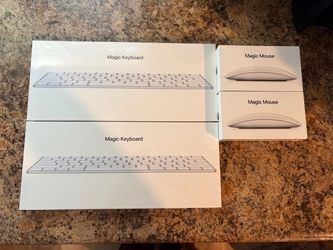 Magic Keyboard with charger inside and mouse