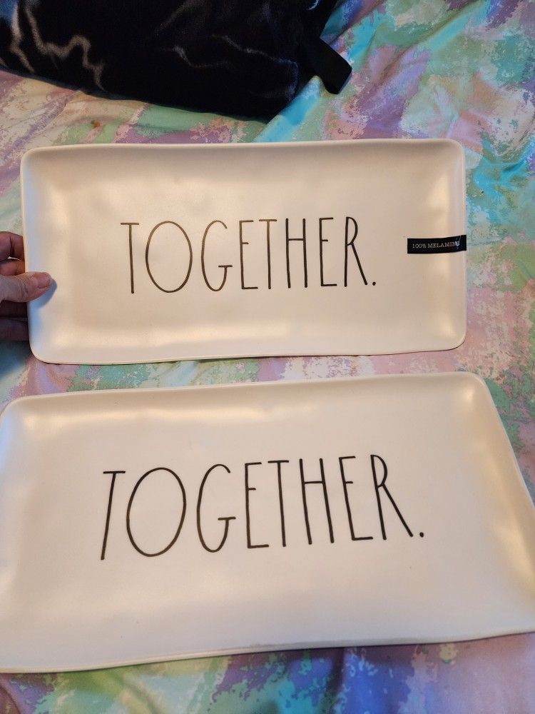 New Rae Dunn Serving Trays