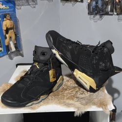 Nike Air Jordan 6 Retro DMP Black & Gold