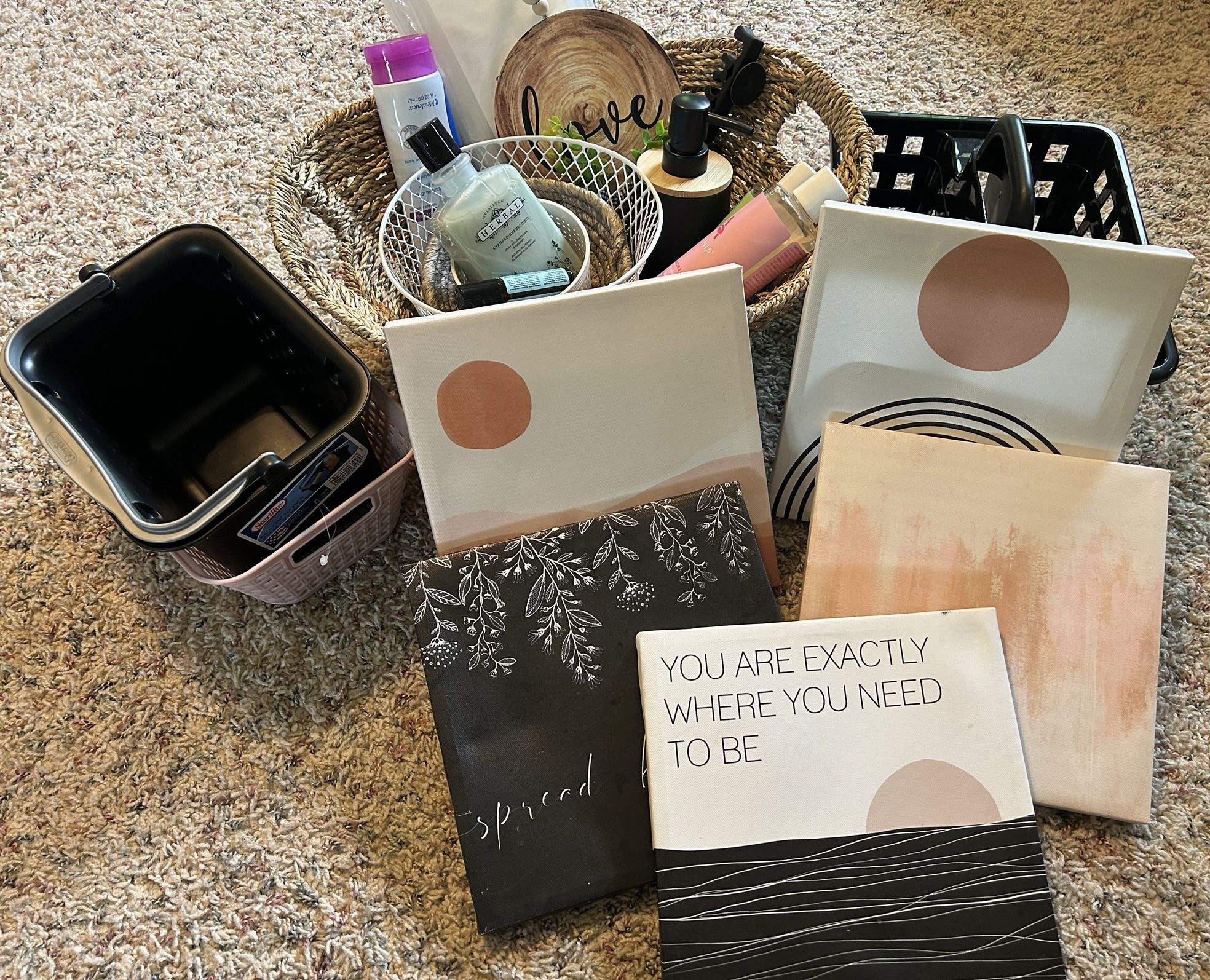 Bathroom Refresh Basket