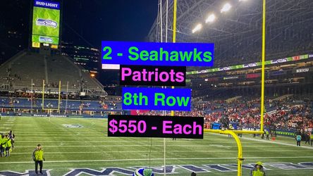 Seahawks Patriots Tickets
