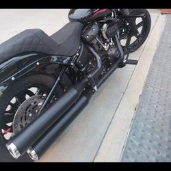 Exhaust Pipes Stock Harley Davidson