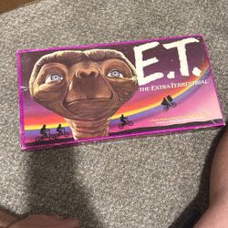 ET Board game 40$ Missing Et Figure 