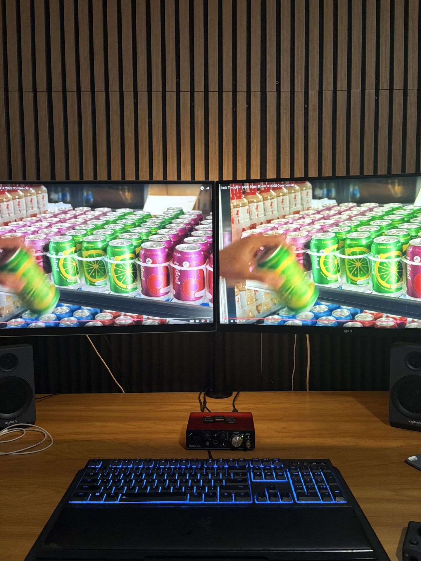 2 LG 27 Inch 4K UHD 60hz / Dual Monitors 