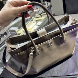 Chanel Cerf Executive Tote Bag 