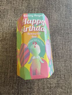 Sonny Angel Birthday Gift Bear SEALED