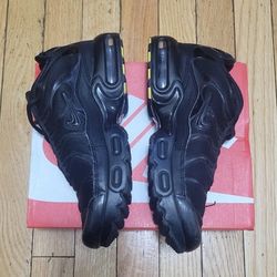 Nike Air Max Plus Youth Black Sneakers Size 3Y