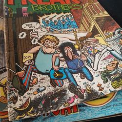 Collection Of Furry Freak Brothers Comic Books