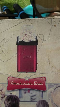 NEW DELUX POPCORN MAKER