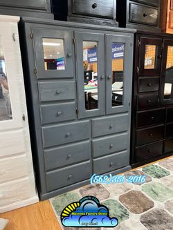 Grey XL wardrobe closet ropero armoire Nuevo Gris