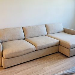 Crate And Barrel Lounge II Sectional 