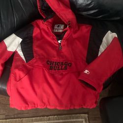 Vintage Starter Chicago Bulls Jacket 