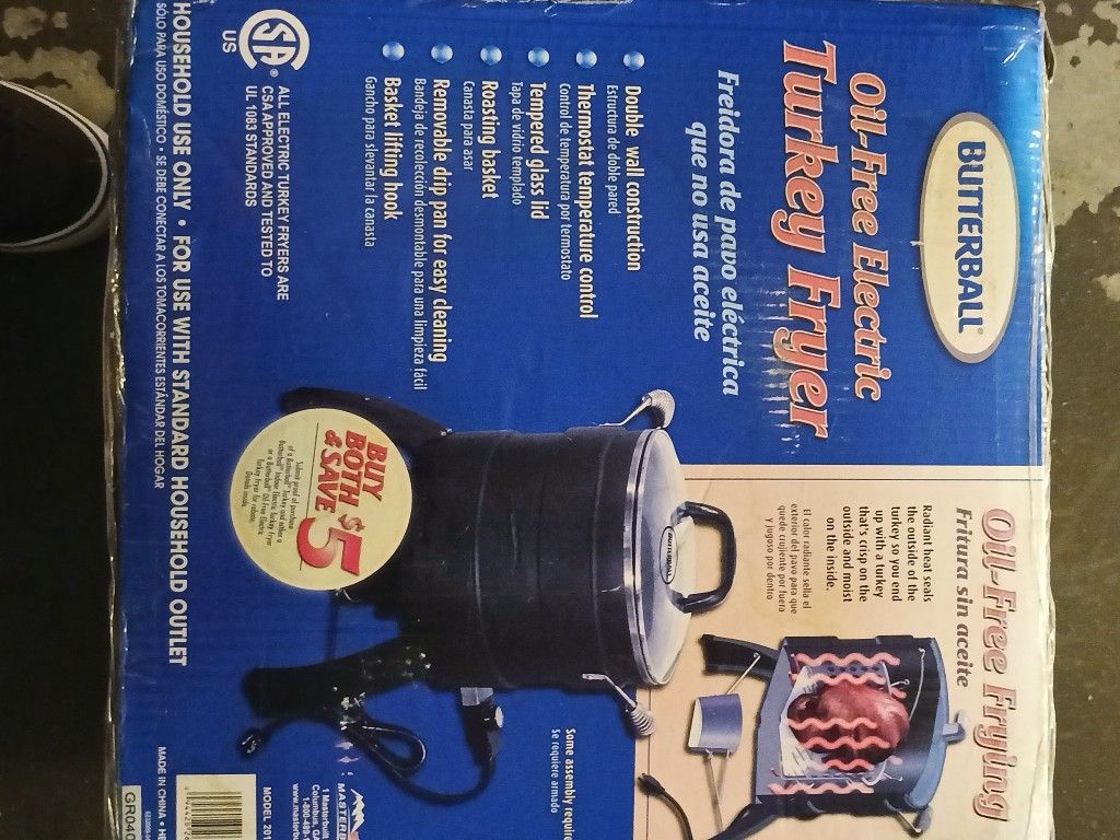 Butterball Oil Free Turkey Fryer