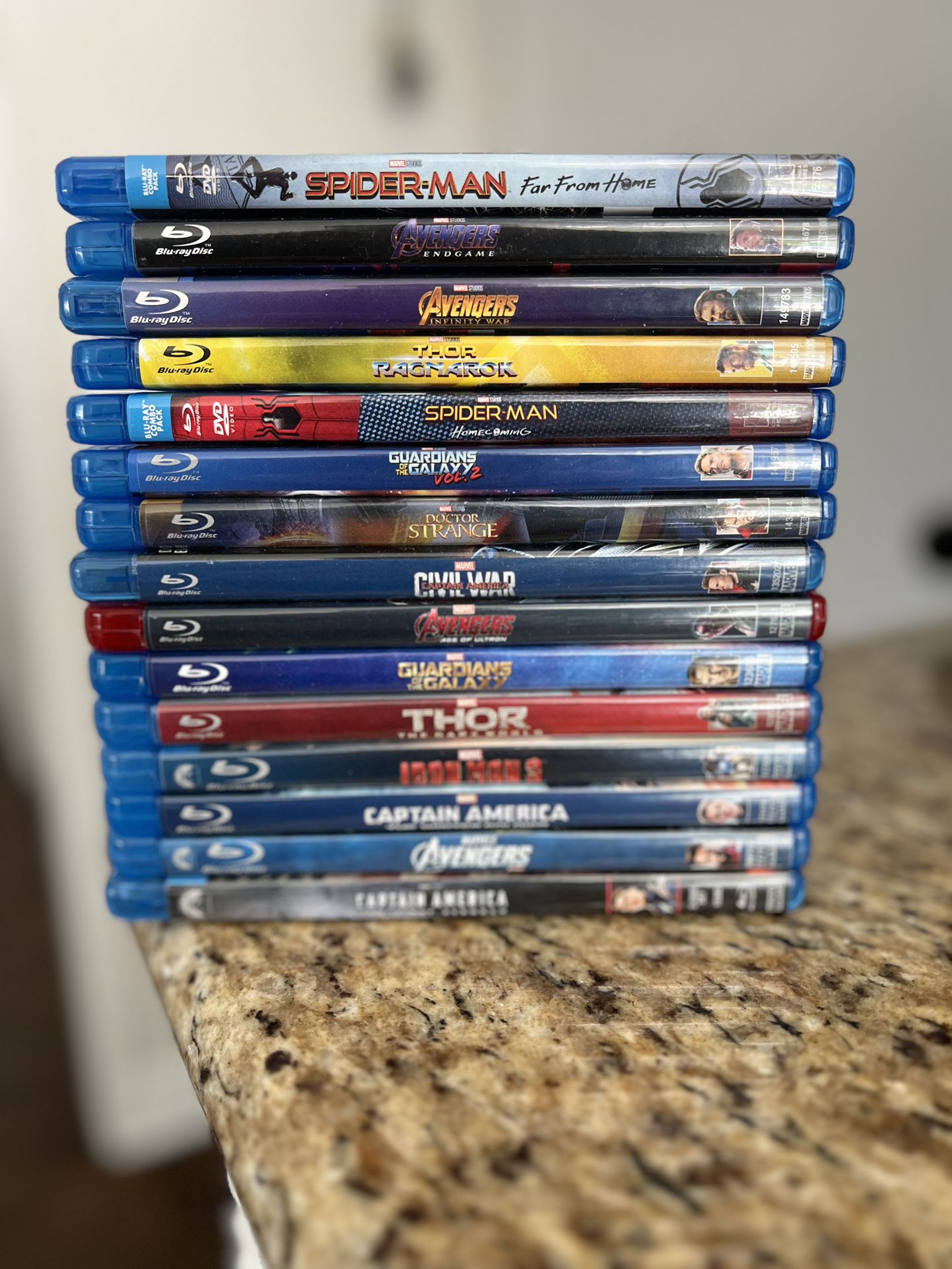 Marvel Blu-Ray Movie Collection