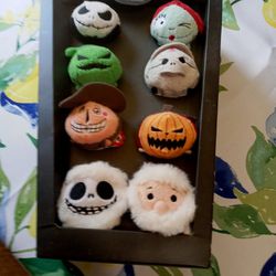 Set Of 8 Tsum Tsums From Nightmare Before Christmas