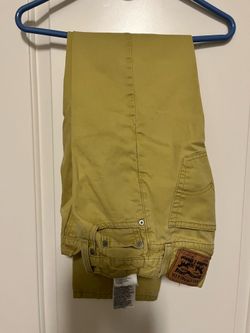 Men’s - Yellow - Levi’s - (514) - Waist: - 29 Length: - 32
